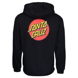 Santa Cruz Classic Dot Chest black sudadera