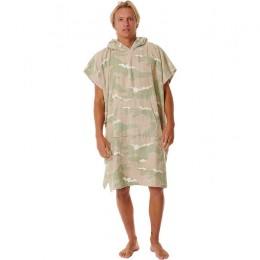 Rip Curl Combo hooded sage poncho