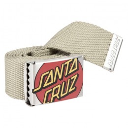 Santa Cruz Crop Dot stone grey cinturón