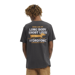 Hydroponic Dachshund charcoal camiseta