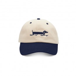 Hydroponic Dachshund natural/navy gorra