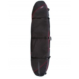 Ocean & Earth Double Coffin Longboard black red 9.6" funda surf