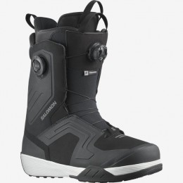 Salomon Dialogue Dual Boa black black white Botas de snowboard