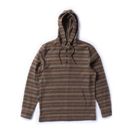 Vissla Descanso Hooded dark earth sudadera 
