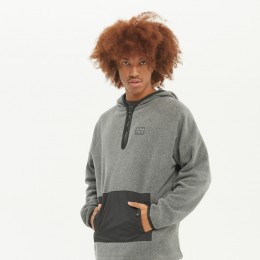Hydroponic Echo grey black sudadera-polar