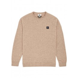 Vissla Eddy sweater dark sand jersey