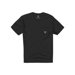 Vissla Established premium pocket black camiseta