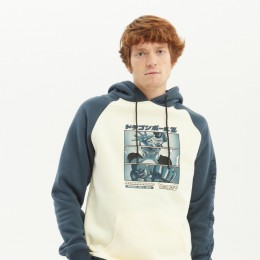 Hydroponic Dragon Ball Z Evil dark blue white sudadera