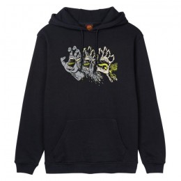 Santa Cruz Evolved Hand Front black sudadera