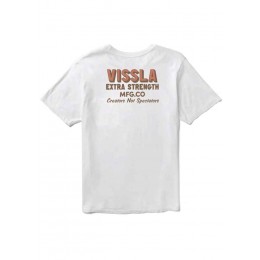 Vissla Extra Strength premium white camiseta