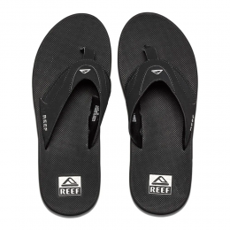Reef Fanning black/silver chanclas