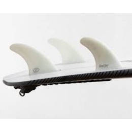 Feather Fins Ultralight single Tab Future white Quillas Surf
