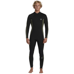 Billabong Foil 3/2mm back zip moss traje de neopreno