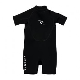 Rip Curl Grom Freelite Spring Black 2022 Traje de neopreno de niño