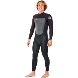 Rip Curl Omega 4/3 back zip gb stmr black Traje de neopreno