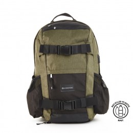Hydroponic Kenter green black mochila de skate