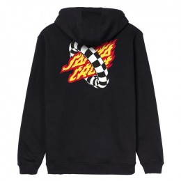Santa Cruz Goal Flame black sudadera