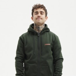 Hydroponic Grape dark green sudadera