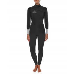Ocean & Earth Free Flex 3/2mm chest zip traje de neopreno de mujer