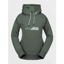 Volcom Core Hydro Hoodie eucalyptus sudadera técnica de mujer