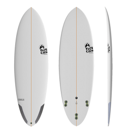 Full & Cas Hecke Poliéster E8 Tabla de surf