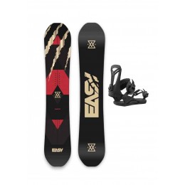Easy Hunter + Union Flite Pro black pack de snowboard