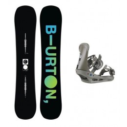 Burton Instigator + Burton Freestyle forest moss Pack de snowboard