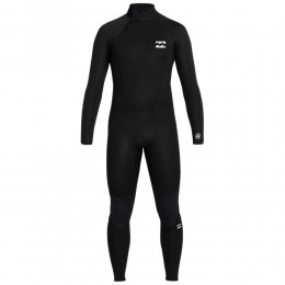 Billabong Intruder GBS back zip 4/3 black neopreno