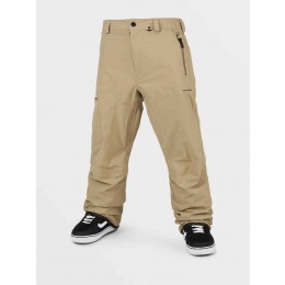 Volcom L Gore-tex dark khaki pantalón de snowboard