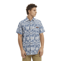 Hydroponic Kayak blue white camisa