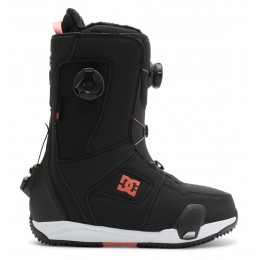 DC Phase Pro Boa Step On black/hot coral botas snowboard de mujer