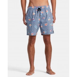 RVCA Barnes Elastic garage blue bañador