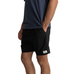 Rhythm Classic Linen Jam vintage black bermudas