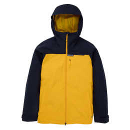 Burton Lodgepole 2L true black/goldenrod chaqueta de snowboard