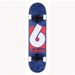Birdhouse Stage 3 B Logo 7,75'' navy/red Skate completo