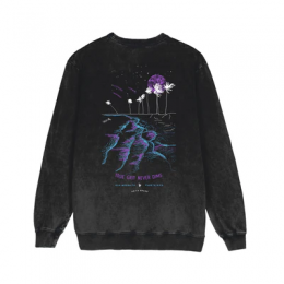 Arica Luminiscent black sudadera