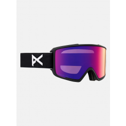 Anon M3 black perceive sunny red + lente adicional + MFI face mask gafas de snowboard