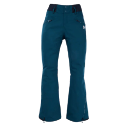Burton Marcy 2L High Rise Stretch emerald pantalón de snowboard de mujer