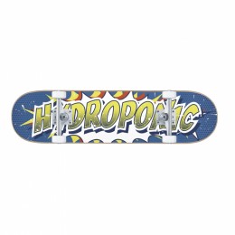 Hydroponic Comic blue 7.75" skateboard completo