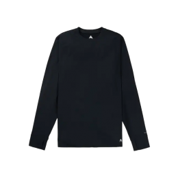 Burton Midweight Crew black camiseta técnica de snowboard