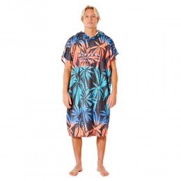 Rip Curl Mix up hooded towel print multicolor poncho