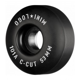Mini logo C Cut 53mm 101 Black Ruedas de skateboard