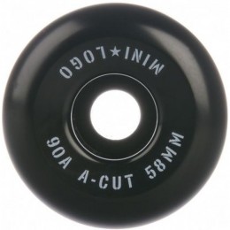 Mini logo A cut hybrid 58mm 90A black Ruedas de skateboard