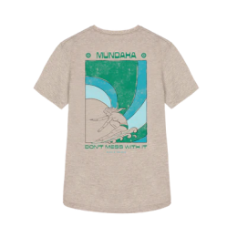 Arica Mundaka marbled grey camiseta