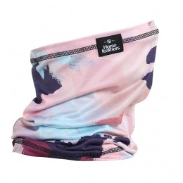 Horsefeathers Neck Warmer abstract paint bufanda-cuello