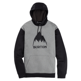 Burton Oak pullover grey heather/true black sudadera técnica