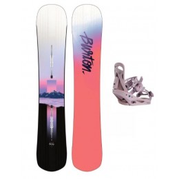 Burton Hideaway + Burton Citizen elderberry Pack de snowboard de mujer