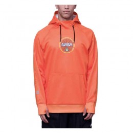 686 Bonded fleece nasa orange sudadera técnica