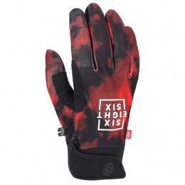 686 Outlaw Pipe red nebula guantes de snowboard