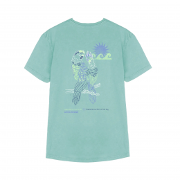 Arica Parrot Premium aqua camiseta